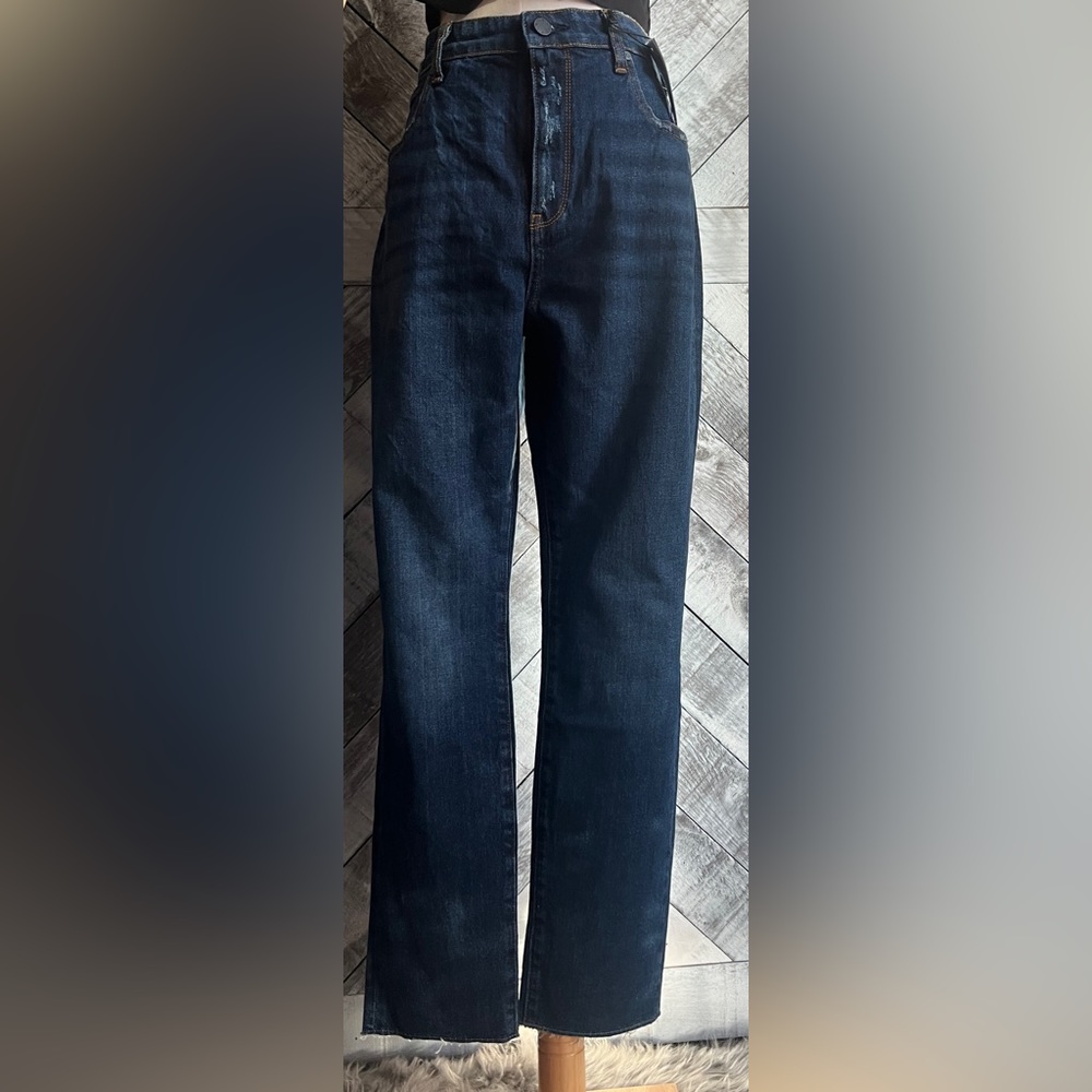 HALE BY AG NWT NADINE HIGH RISE STRAIGHT LEG JEAN - Picture 3 of 15